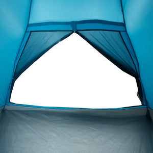 Tenda da Campeggio a Cupola per 2 Persone Blu Impermeabile 94760