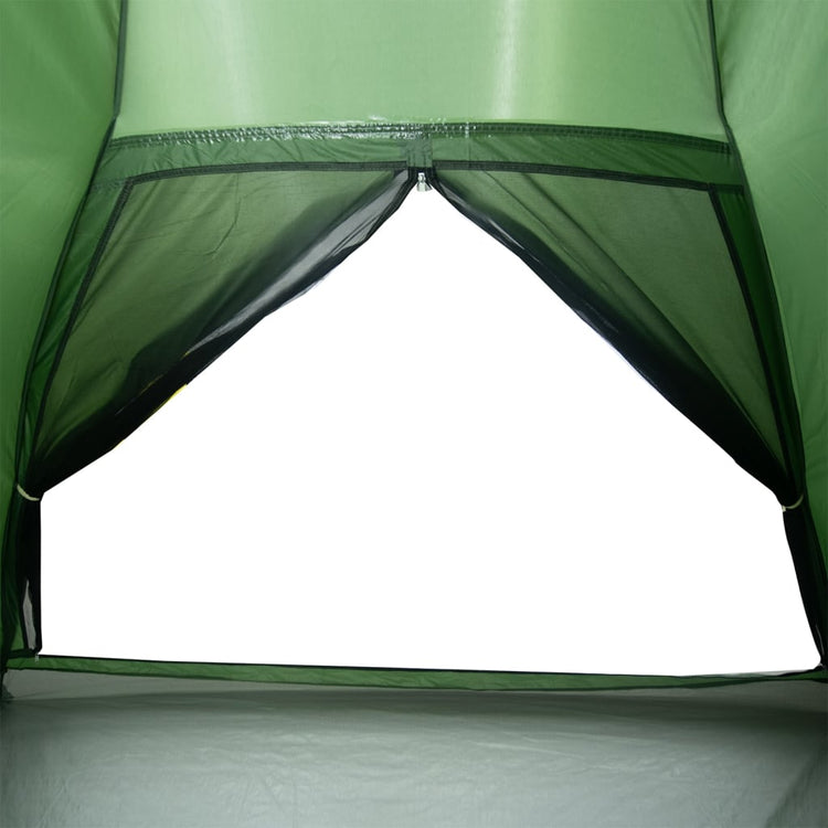 Tenda da Campeggio a Cupola per 4 Persone Verde Impermeabile 94762