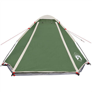 Tenda da Campeggio a Cupola per 2 Persone Verde Impermeabile 94765