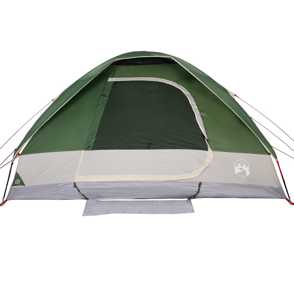 Tenda da Campeggio a Cupola per 6 Persone Verde Impermeabile 94781