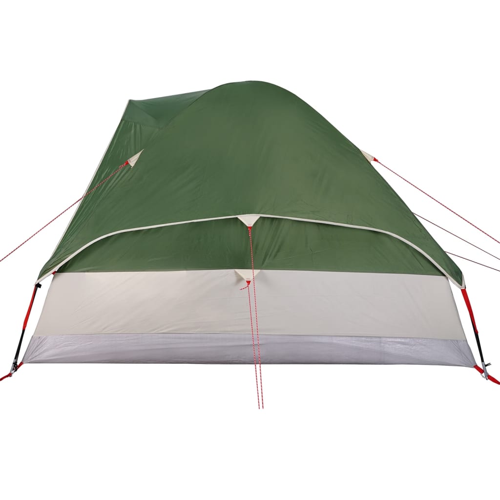 Tenda da Campeggio a Cupola per 6 Persone Verde Impermeabile 94781