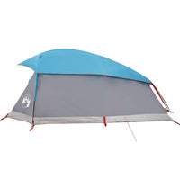 Tenda da Campeggio a Cupola per 1 Persona Blu Impermeabile 94789