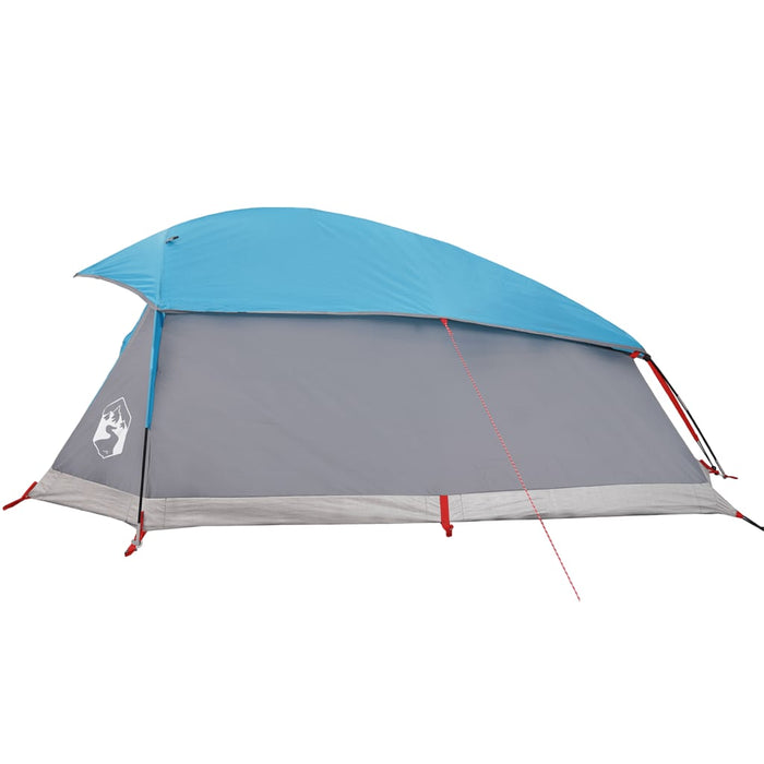 Tenda da Campeggio a Cupola per 1 Persona Blu Impermeabile 94789