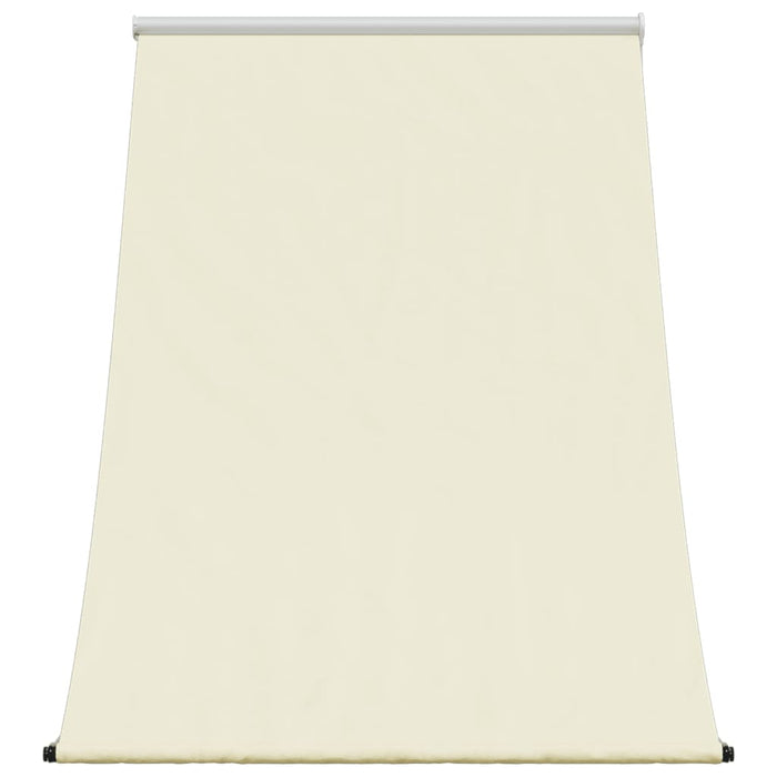 Tenda da Sole Retrattile Crema 150x150 cm in Tessuto e Acciaio 368758