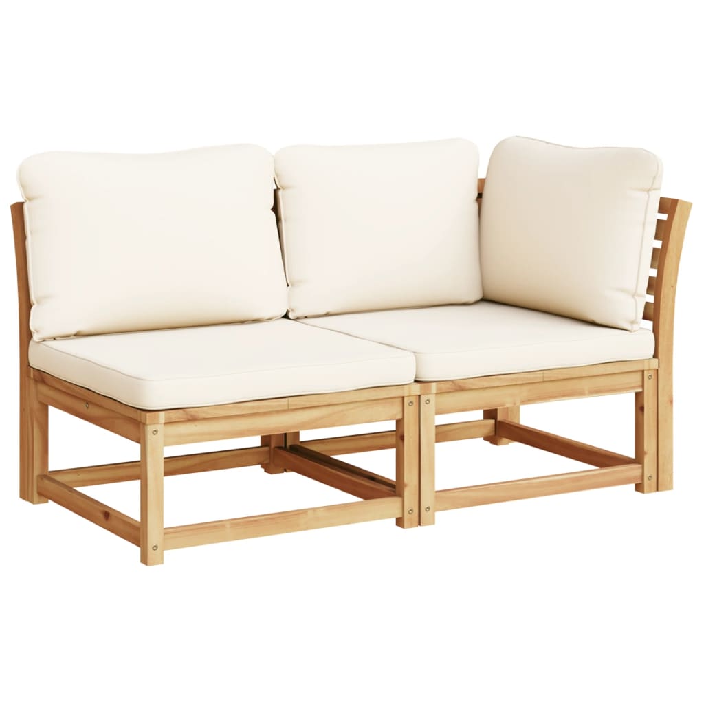 Set Salotto da Giardino 8 pz con Cuscini Legno Massello Acacia 3214295