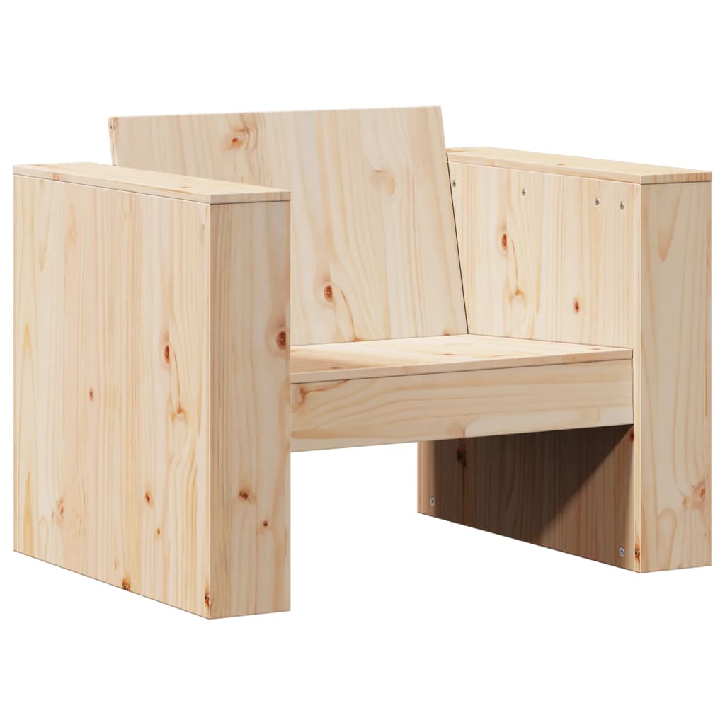 Divano da Giardino 79x60x62 cm in Legno Massello di Pinocod mxl 89469