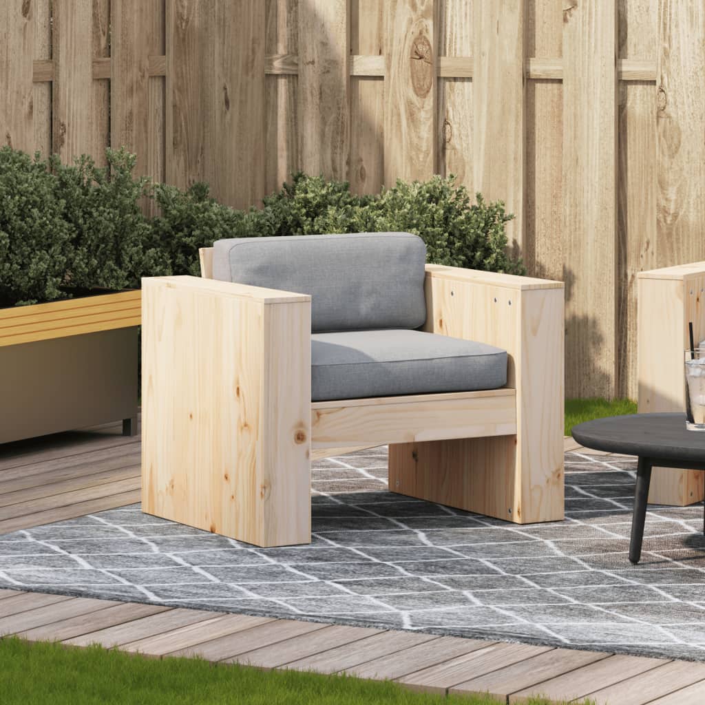 Divano da Giardino 79x60x62 cm in Legno Massello di Pinocod mxl 89469