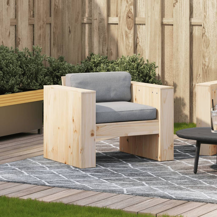 Divano da Giardino 79x60x62 cm in Legno Massello di Pinocod mxl 89469