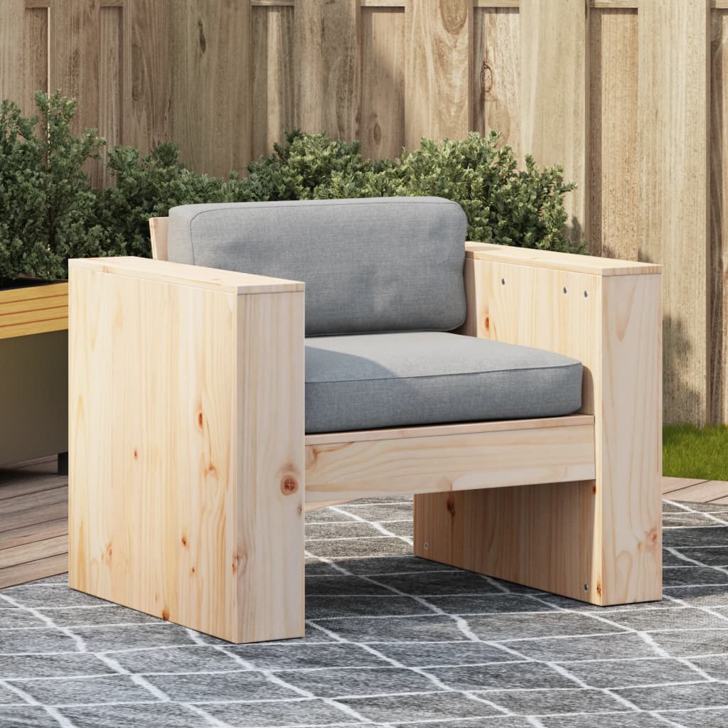 Divano da Giardino 79x60x62 cm in Legno Massello di Pinocod mxl 89469