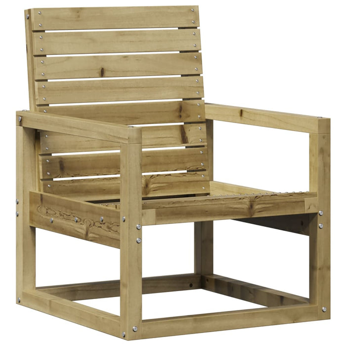 Sedia da Giardino 57,5x63x76 cm in Legno Impregnato di Pino 832551