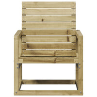 Sedia da Giardino 57,5x63x76 cm in Legno Impregnato di Pino 832551