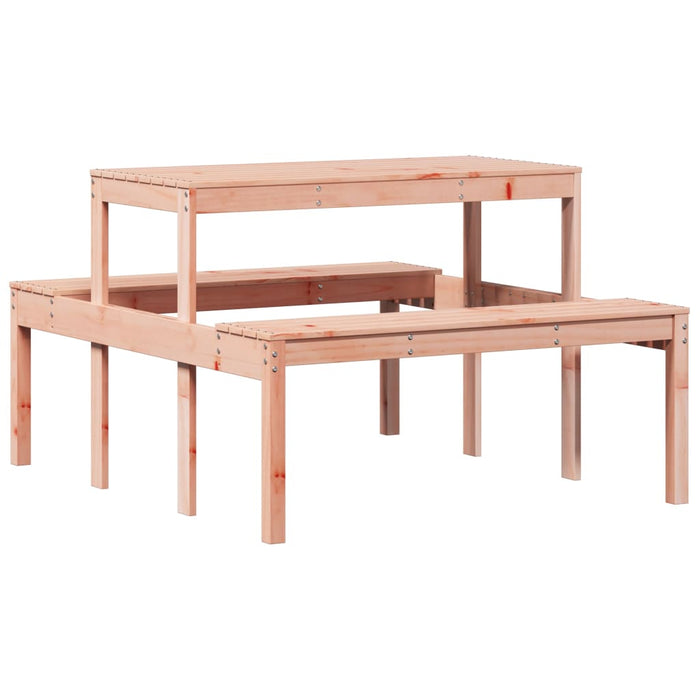 Tavolo da Picnic 110x134x75 cm in Legno Massello di Douglas 832560