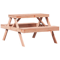 Tavolo da Picnic 105x134x75 cm in Legno Massello di Douglas 832570