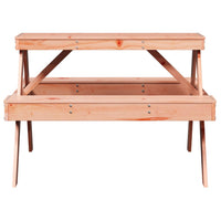 Tavolo da Picnic 105x134x75 cm in Legno Massello di Douglas 832570