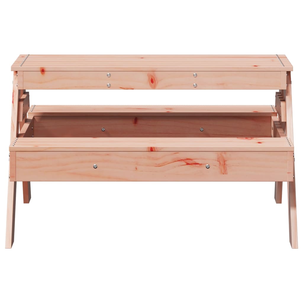 Tavolo da Picnic per Bambini 88x97x52 cm Legno Massello Douglas 832599