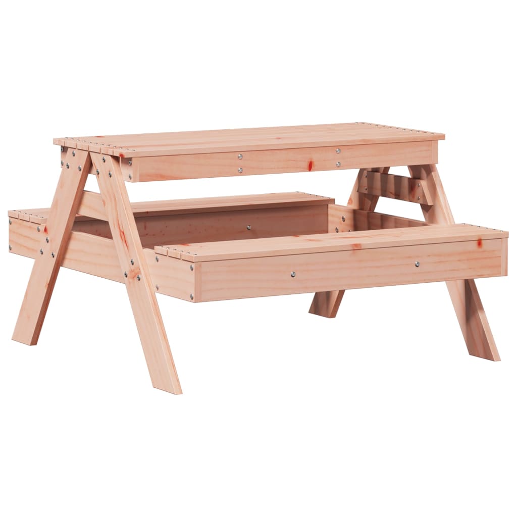 Tavolo da Picnic per Bambini 88x97x52 cm Legno Massello Douglas 832599