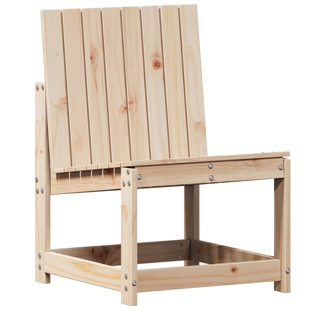 Sedia da Giardino 50,5x55x77 cm in Legno Massello di Pinocod mxl 92773