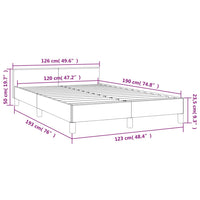 Giroletto con Testiera Cappuccino 120x190 cm in Similpelle 379546