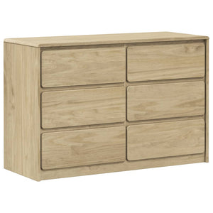 Cassettiera SAUDA Rovere 111x43x73,5 cm cm Legno Massello Pino 377596