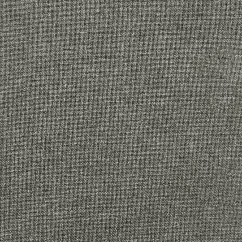 Cuscini Sedia Schiena Bassa 4 pz Grigio Mélange 100x50x7 cm 4002382