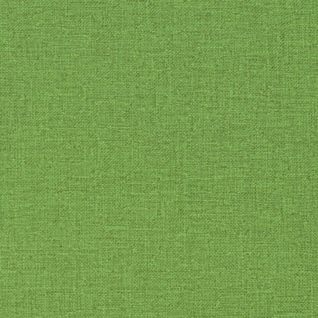 Cuscini Sedia Schiena Bassa 4 pz Verde Mélange 100x50x7 Tessuto 4002395