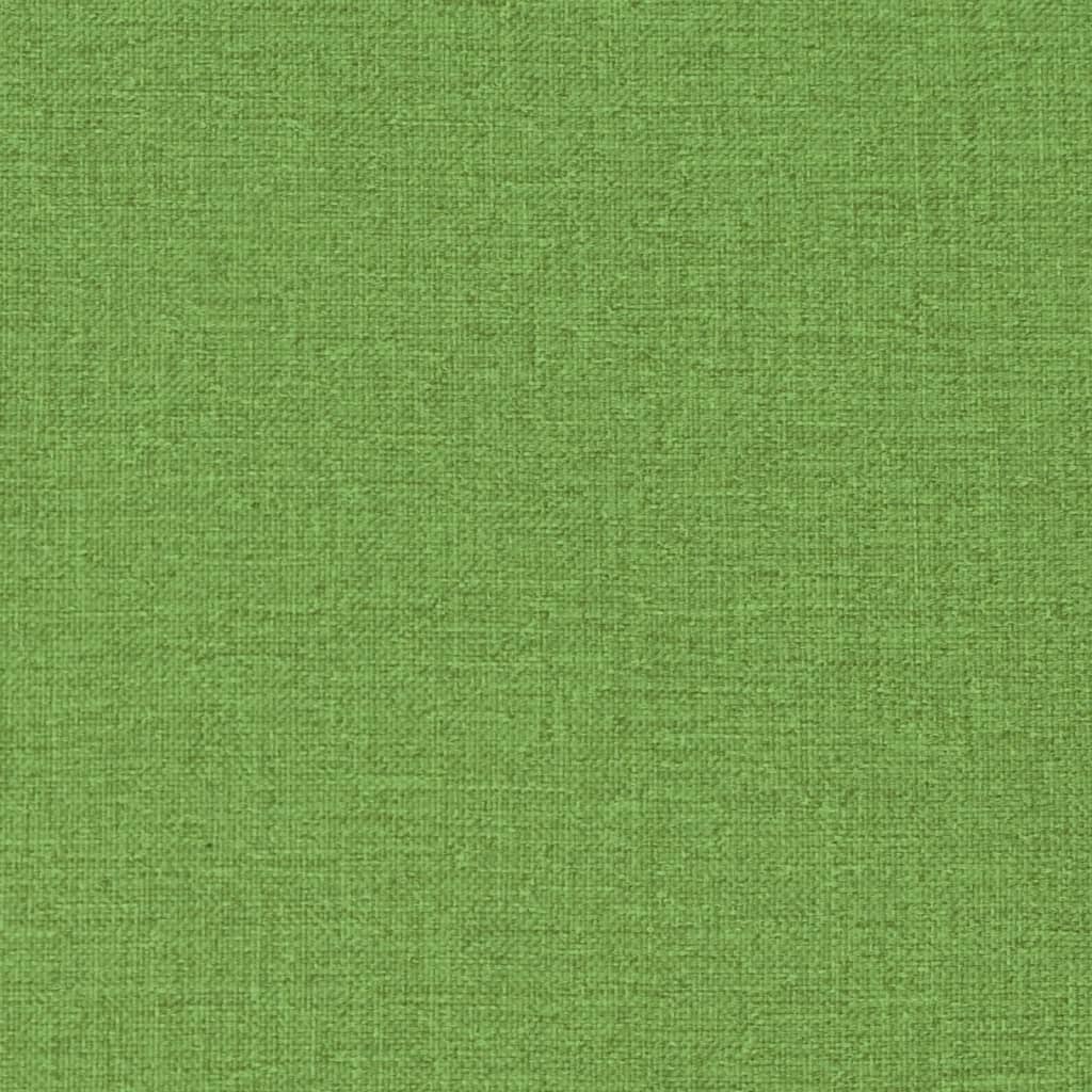 Cuscini Sedia Schiena Bassa 6 pz Verde Mélange 100x50x7 Tessuto 4002396