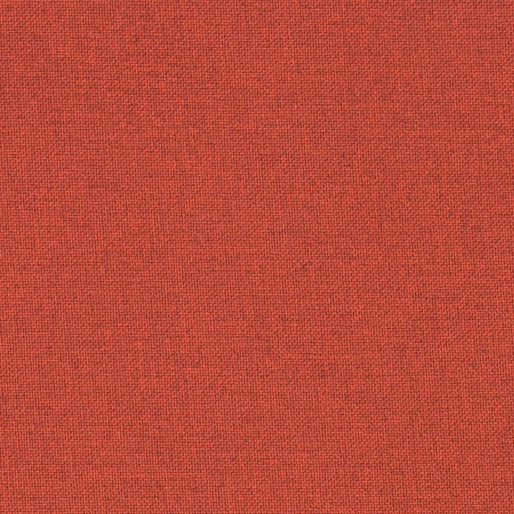 Cuscini Sedia Schiena Bassa 2 pz Rosso Mélange 100x50x7 Tessuto 4002397