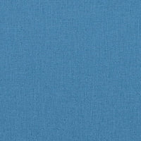 Cuscini Sedia Schiena Bassa 2 pz Blu Mélange 100x50x4 Tessuto 4002457