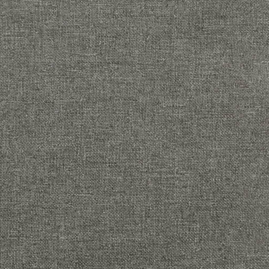 Cuscino per Lettino Prendisole Grigio Scuro Mélange 186x58x3cm 4002477