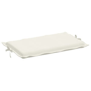 Cuscino per Lettino Prendisole Crema Mèlange 186x58x3cm Tessuto 4002478