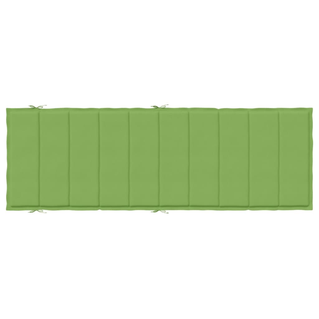 Cuscino per Lettino Prendisole Verde Mèlange 186x58x3cm Tessuto 4002481