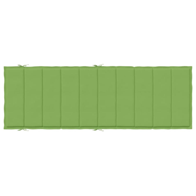 Cuscino per Lettino Prendisole Verde Mèlange 186x58x3cm Tessuto 4002481