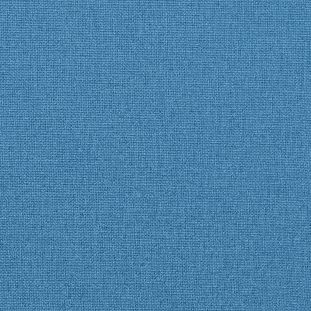 Cuscino per Lettino Prendisole Blu Mèlange 200x50x4cm Tessuto 4002502