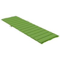 Cuscino per Lettino Prendisole Verde Mèlange 200x50x4cm Tessuto 4002503