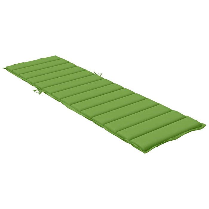 Cuscino per Lettino Prendisole Verde Mèlange 200x50x4cm Tessuto 4002503