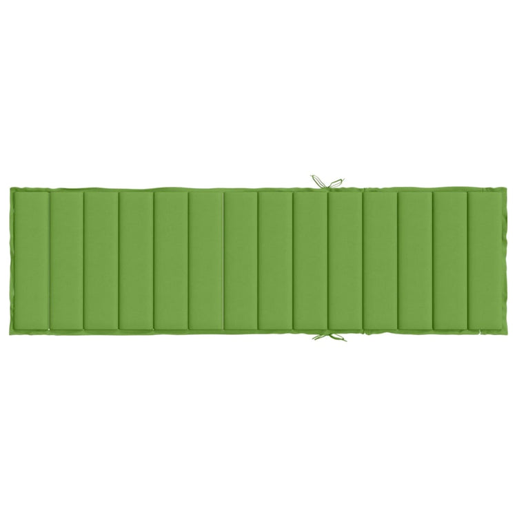 Cuscino per Lettino Prendisole Verde Mèlange 200x50x4cm Tessuto 4002503