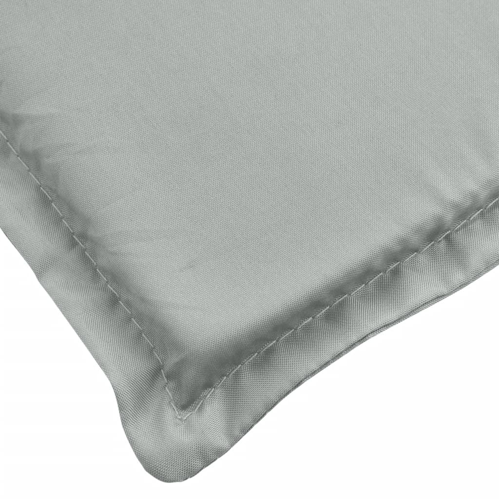 Cuscino per Lettino Prendisole Grigio Chiaro Mèlange 200x70x4cm 4002520