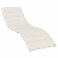 Cuscino per Lettino Prendisole Crema Mèlange 200x70x4cm Tessuto 4002522