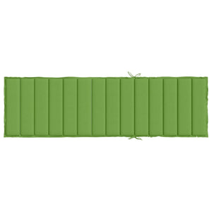 Cuscino per Lettino Prendisole Verde Mèlange 200x70x4cm Tessuto 4002525