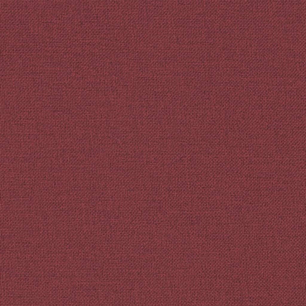 Cuscino Panca Giardino Rosso Vino Mèlange 100x50x7 cm Tessuto 4002540