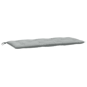 Cuscino Panca Giardino Grigio Chiaro Mèlange 120x50x7cm Tessuto 4002542