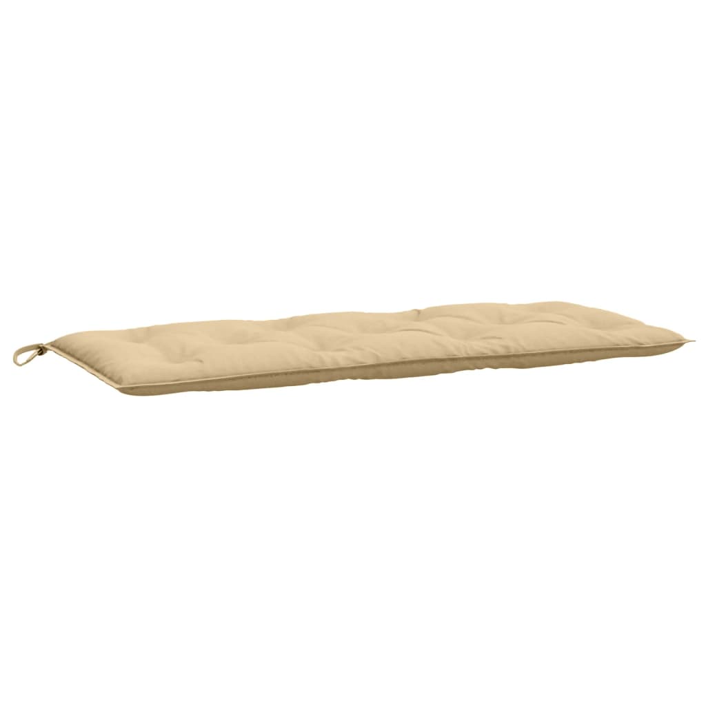 Cuscino per Panca da Giardino Beige Mèlange 120x50x7cm Tessuto 4002545