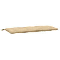 Cuscino per Panca da Giardino Beige Mèlange 120x50x7cm Tessuto 4002545