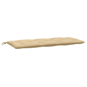 Cuscino per Panca da Giardino Beige Mèlange 120x50x7cm Tessuto 4002545