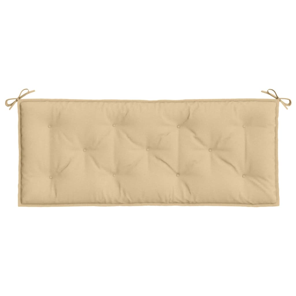 Cuscino per Panca da Giardino Beige Mèlange 120x50x7cm Tessuto 4002545