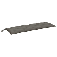 Cuscino Panca Giardino Grigio Scuro Mèlange 150x50x7 cm Tessuto 4002554