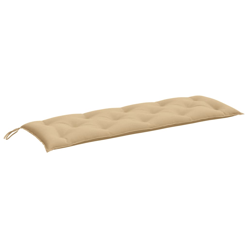 Cuscino Panca da Giardino Beige Mèlange 150x50x7 cm in Tessuto 4002556