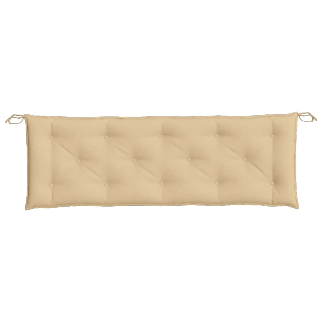 Cuscino Panca da Giardino Beige Mèlange 150x50x7 cm in Tessuto 4002556