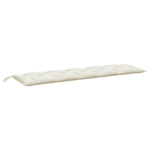 Cuscino Panca da Giardino Crema Mèlange 180x50x7 cm in Tessuto 4002566