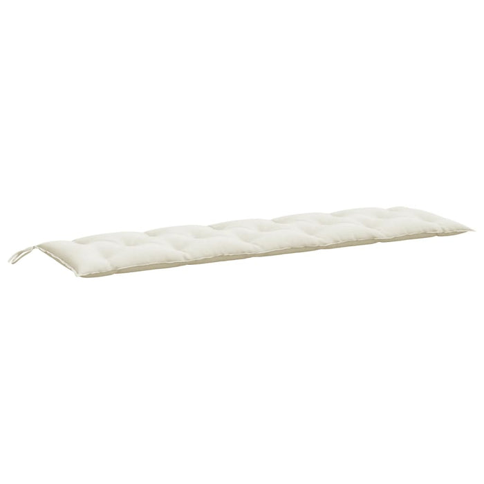 Cuscino Panca da Giardino Crema Mèlange 180x50x7 cm in Tessuto 4002566